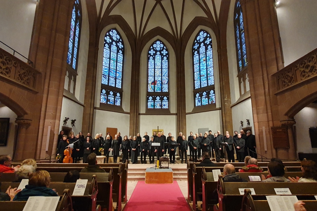 A-cappella-Konzert in der Dreikönigskirche Frankfurt am Main