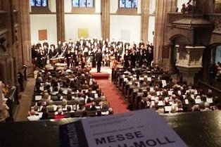MESSE IN H-MOLL am 09.04.2017 in der Dreikönigskirche