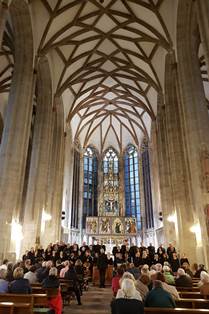 Chorkonzert in der Moritzkirche Halle (Saale) am 13.10.2019