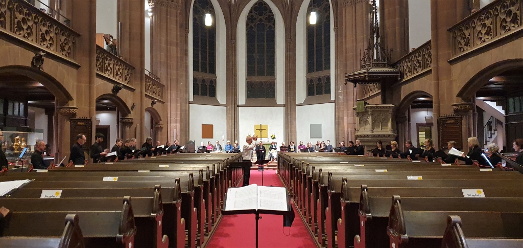 Chorkonzert (2) um 19:00 Uhr in der Dreikönigskirche am Tag der Deutschen Einheit 2021