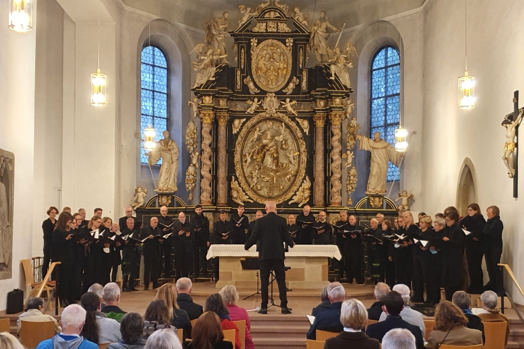 Chorkonzert des Kurt-Thomas-Kammerchores in der Benediktinerinnenabtei Kloster Engelthal