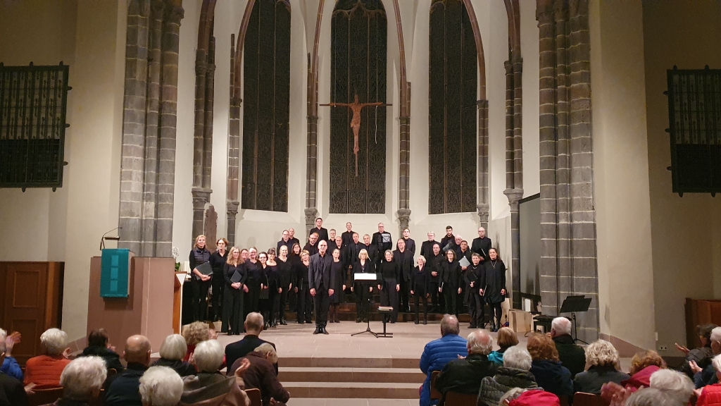 Chorkonzert des Kurt-Thomas-Kammerchores in der Heiliggeistkirche im Dominikanerkloster Frankfurt am Main