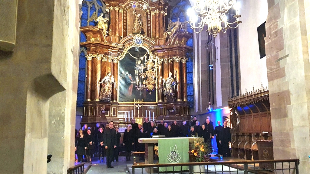 Zu Gast in der Justinuskirche Frankfurt-Höchst zum Abschlusskonzert des 27. Höchster Orgelsommers im Oktober 2022