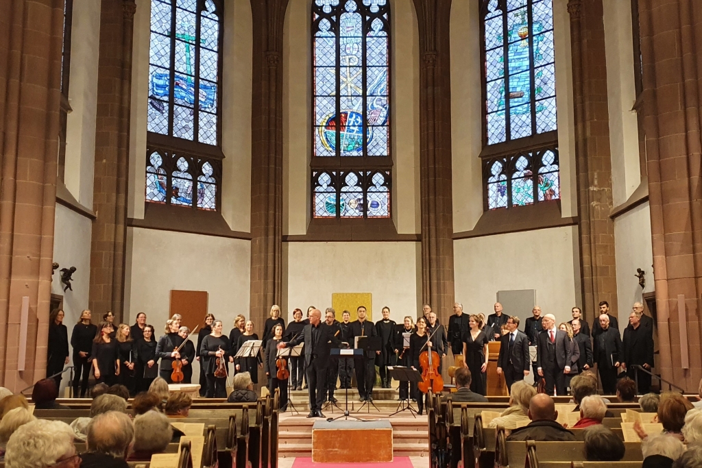 Chorkonzert zum Tag der Deutschen Einheit 2022 in der Dreikönigskirche Frankfurt am Main