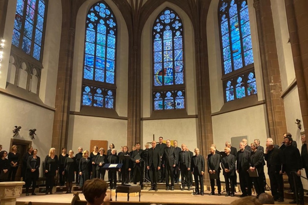 Chorkonzert des Kurt-Thomas-Kammerchores in der Dreikönigskirche Frankfurt am Main Chorkonzert in der Dreikönigskirche Frankfurt am Main