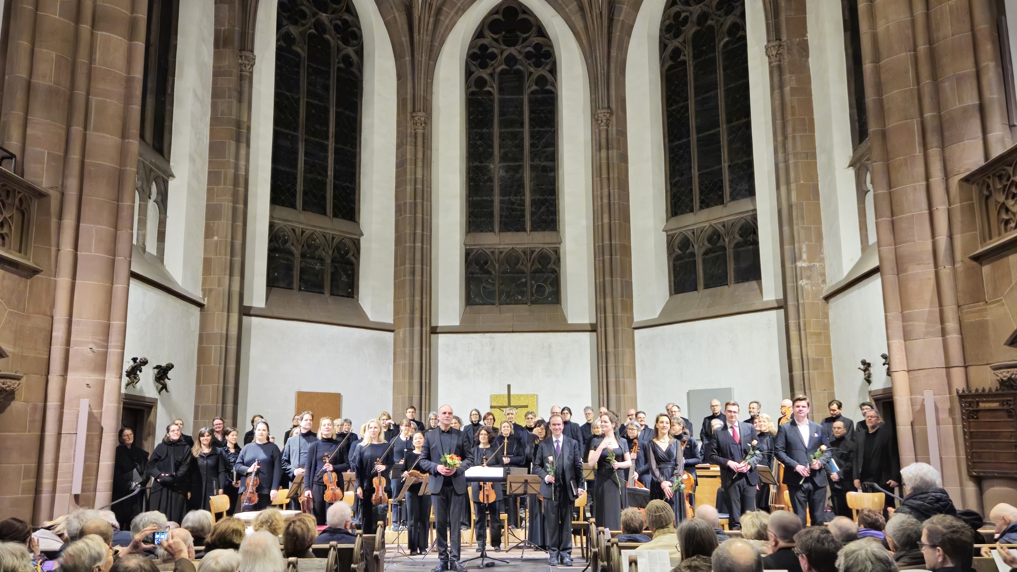 Aufführung der Johannes-Passion von Johann Sebastian Bach am Palmsonntag 2024 in der Dreikönigskirche Frankfurt am Main