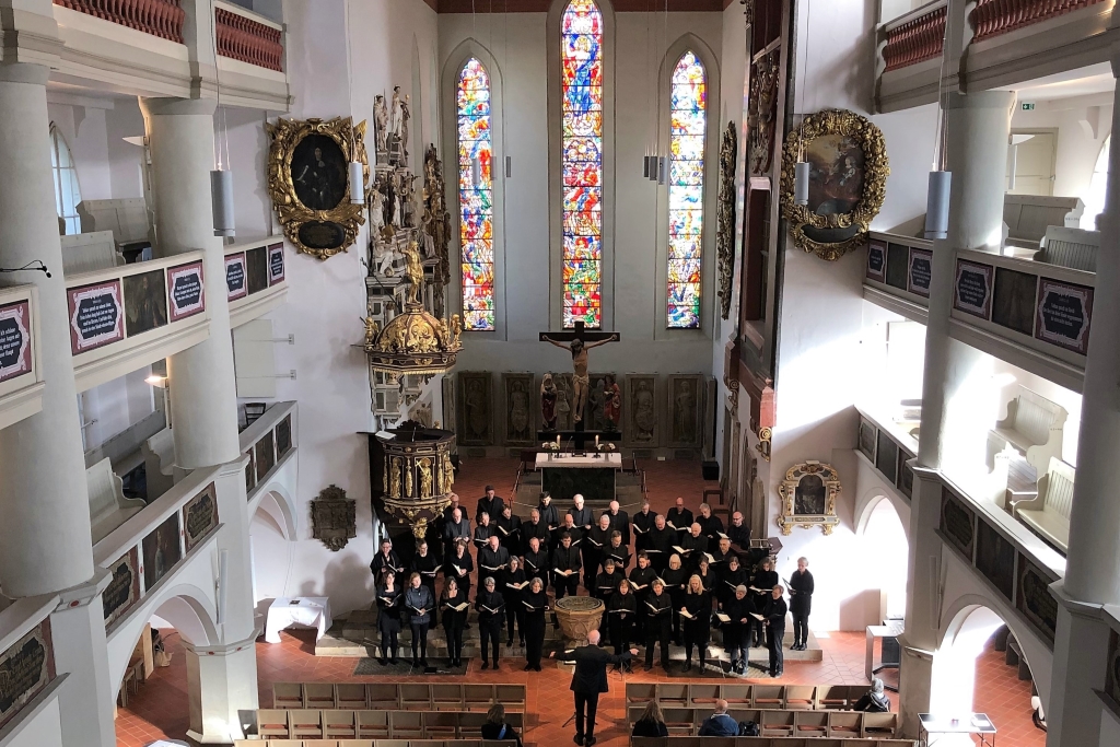 Kurt-Thomas-Kammerchor | Leitung: Andreas Köhs | Chorkonzert in der Georgenkirche zu Eisenach im Oktober 2022